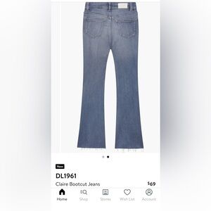 DL1961 Kids Medium Blue Bootcut Jeans